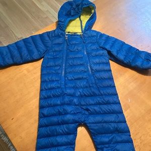 Ll Bean Down Bunting 6-12 months EUC